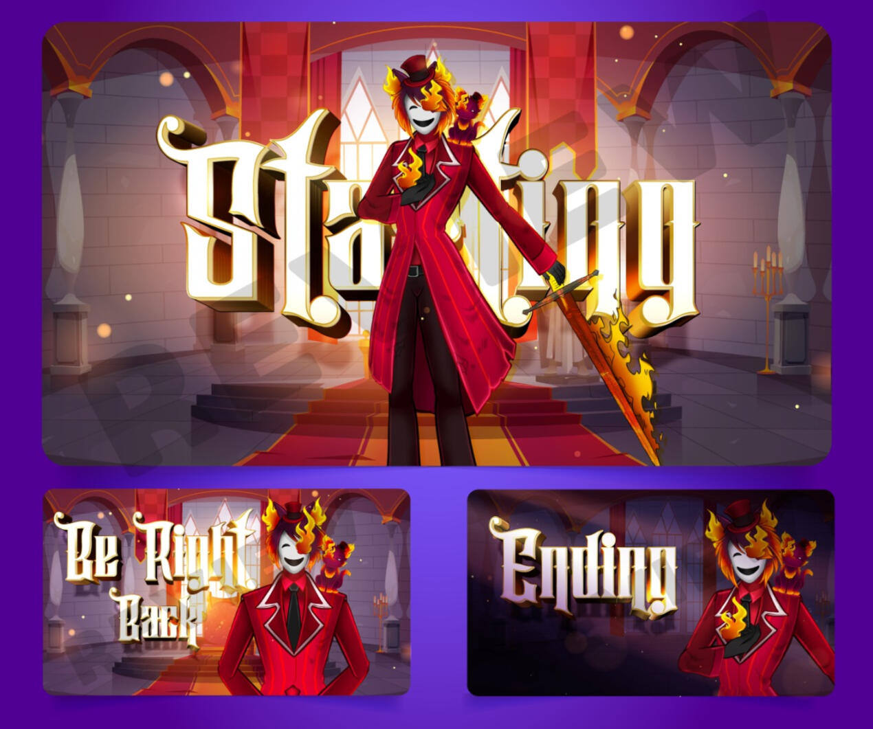 Animated Streaming Screens